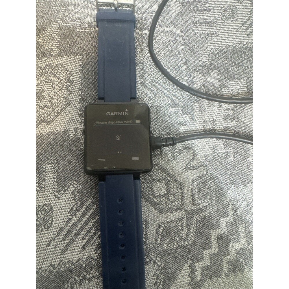 Garmin Vivoactive 1 Activity Fitness Tracker GPS Watch Black Tested With Charger